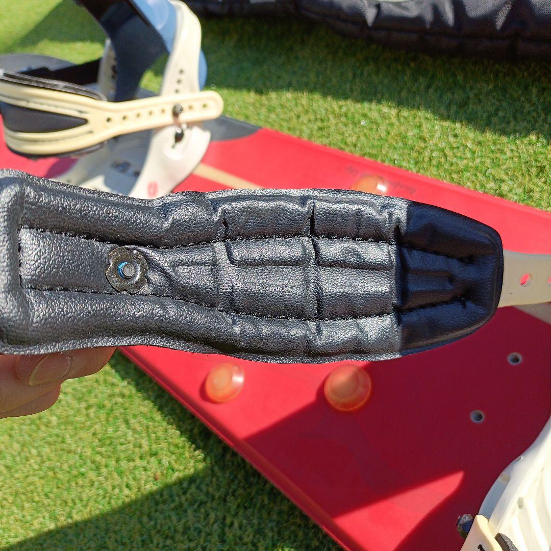 SANTA CRUZスノーボード ビンディングセットバッグ専用手袋付き153cm