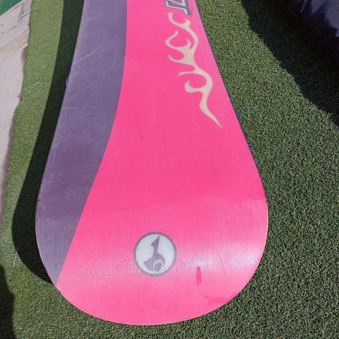 SANTA CRUZスノーボード ビンディングセットバッグ専用手袋付き153cm