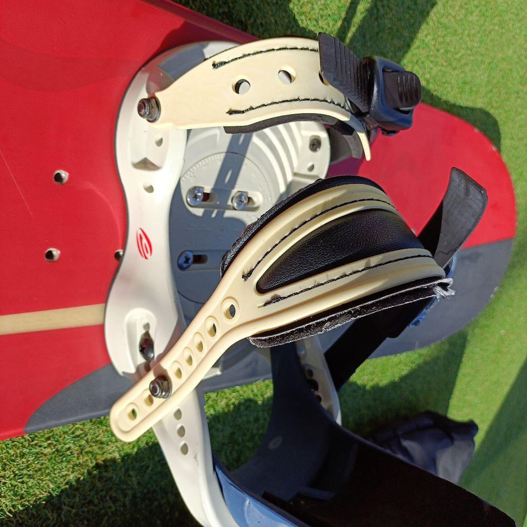 SANTA CRUZスノーボード ビンディングセットバッグ専用手袋付き153cm