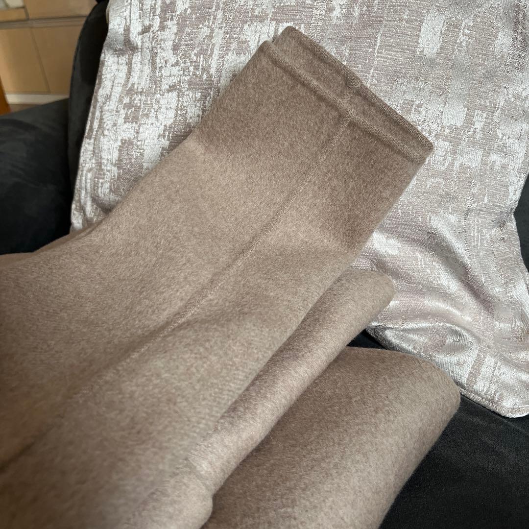 Josephカシミヤウールベージュ ロングコート ベルト付き