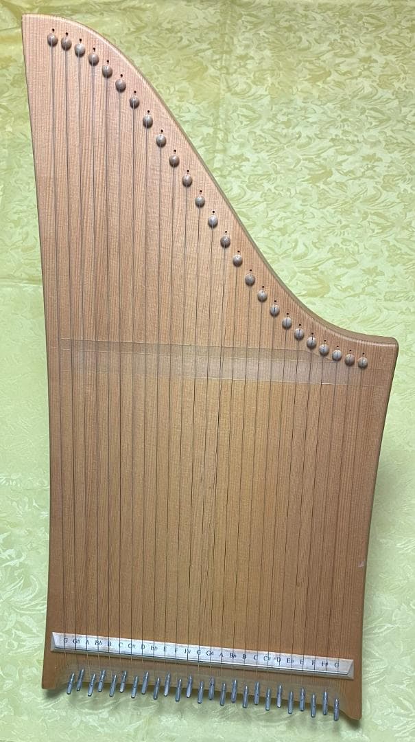 ペ*＊様 ドイツ製ヘルマンハープ　エントリーモデルMタイプ25弦　ケース他