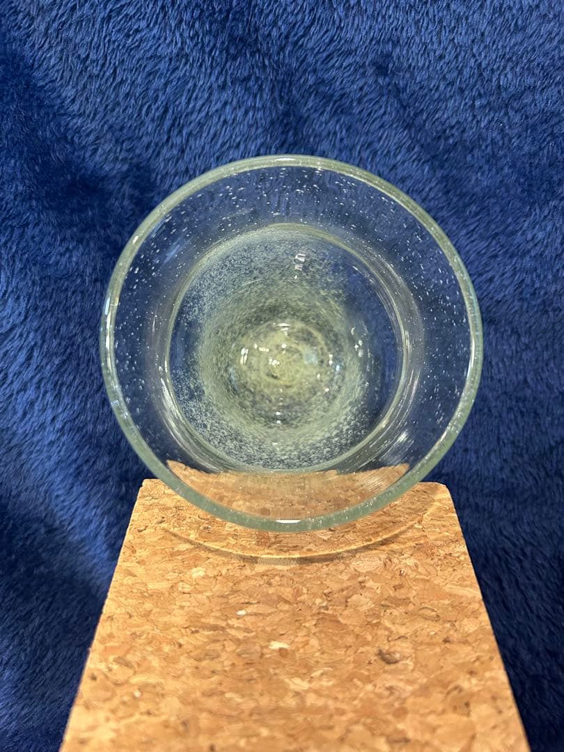 稲嶺盛吉製作　琉球ガラス　泡ガラス　クリアA