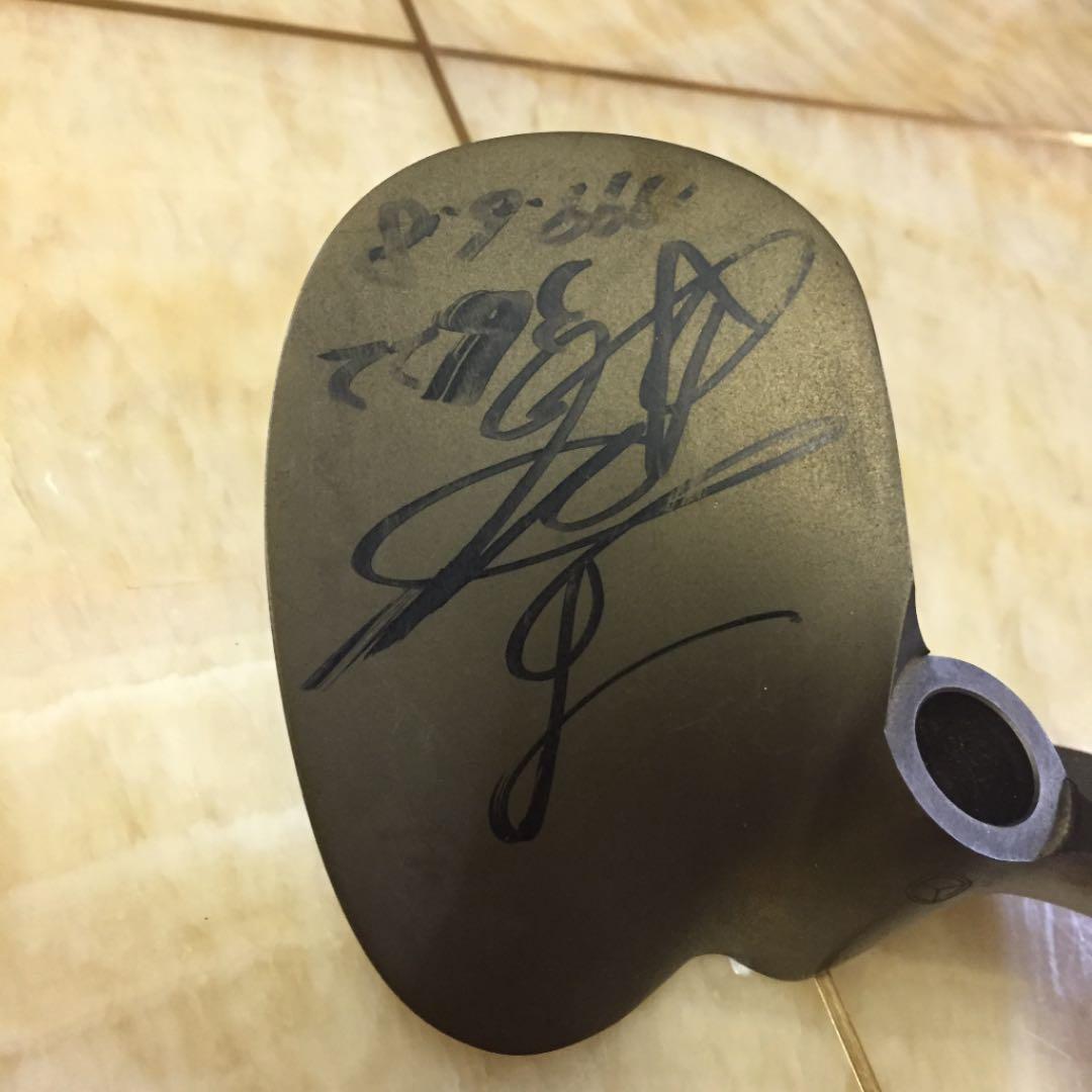 山崎智也のサイン入りプロペラ