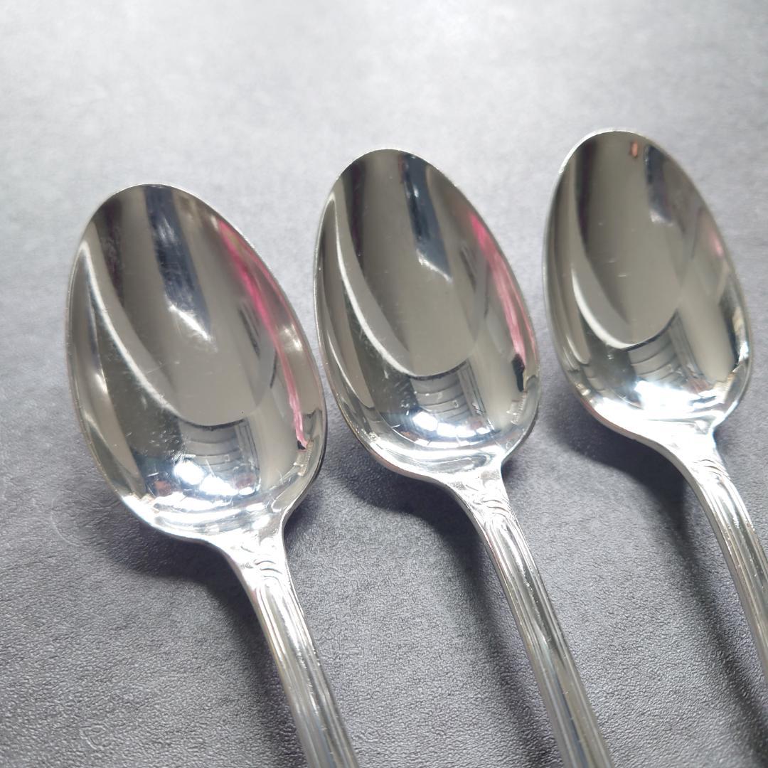 希少 クリストフル マルリー デザートスプーン 3点