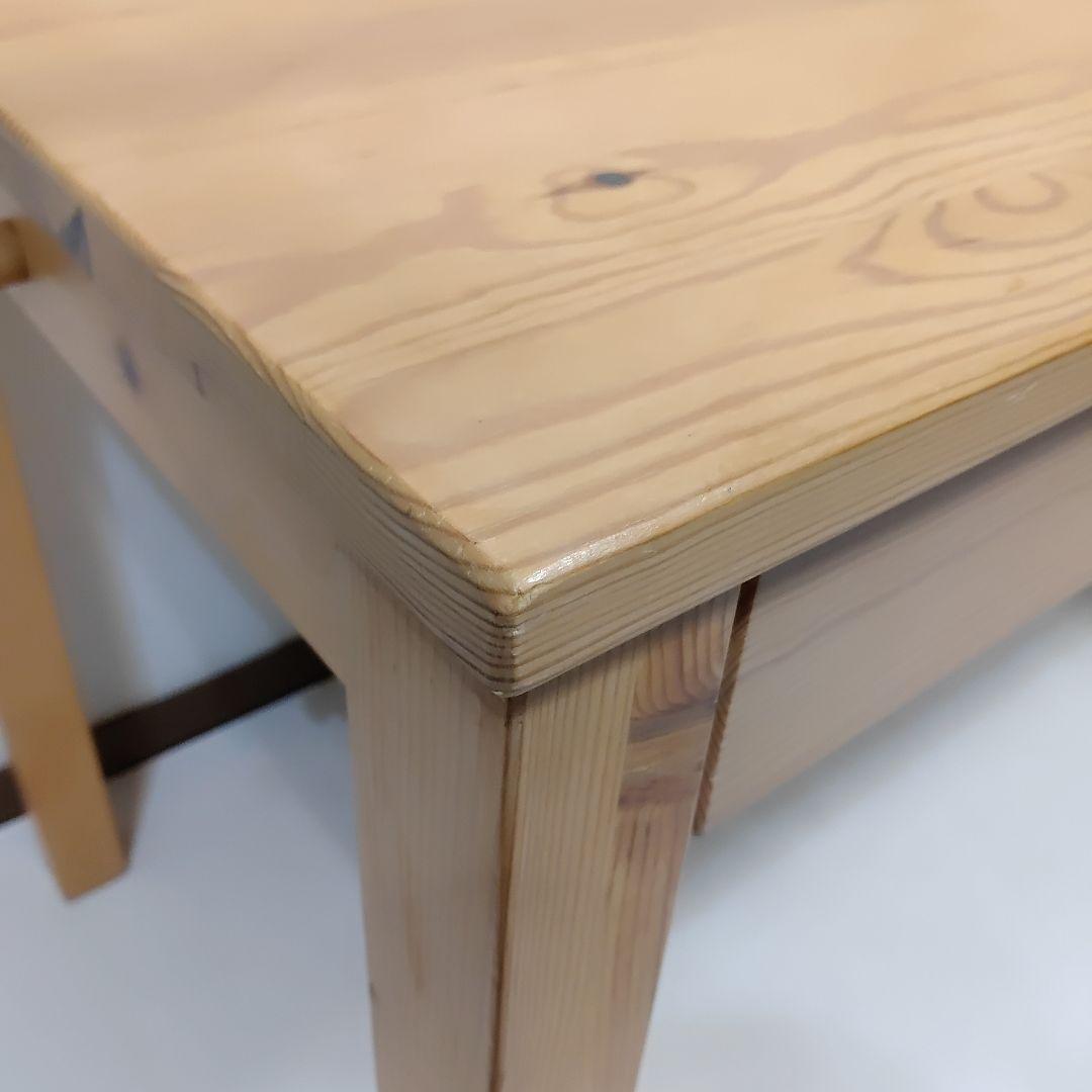 MUJI　無印良品　パイン材　デスク　机　引き出し　良品計画　送料無料