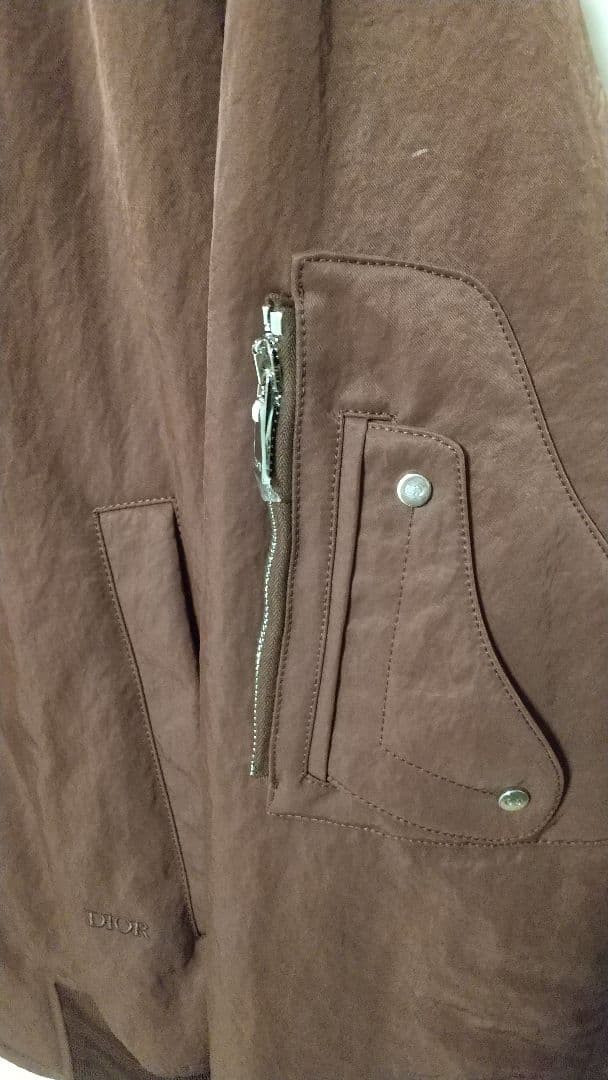 Dior×Cactus Jack ボンバージャケット MA1 ブラウン