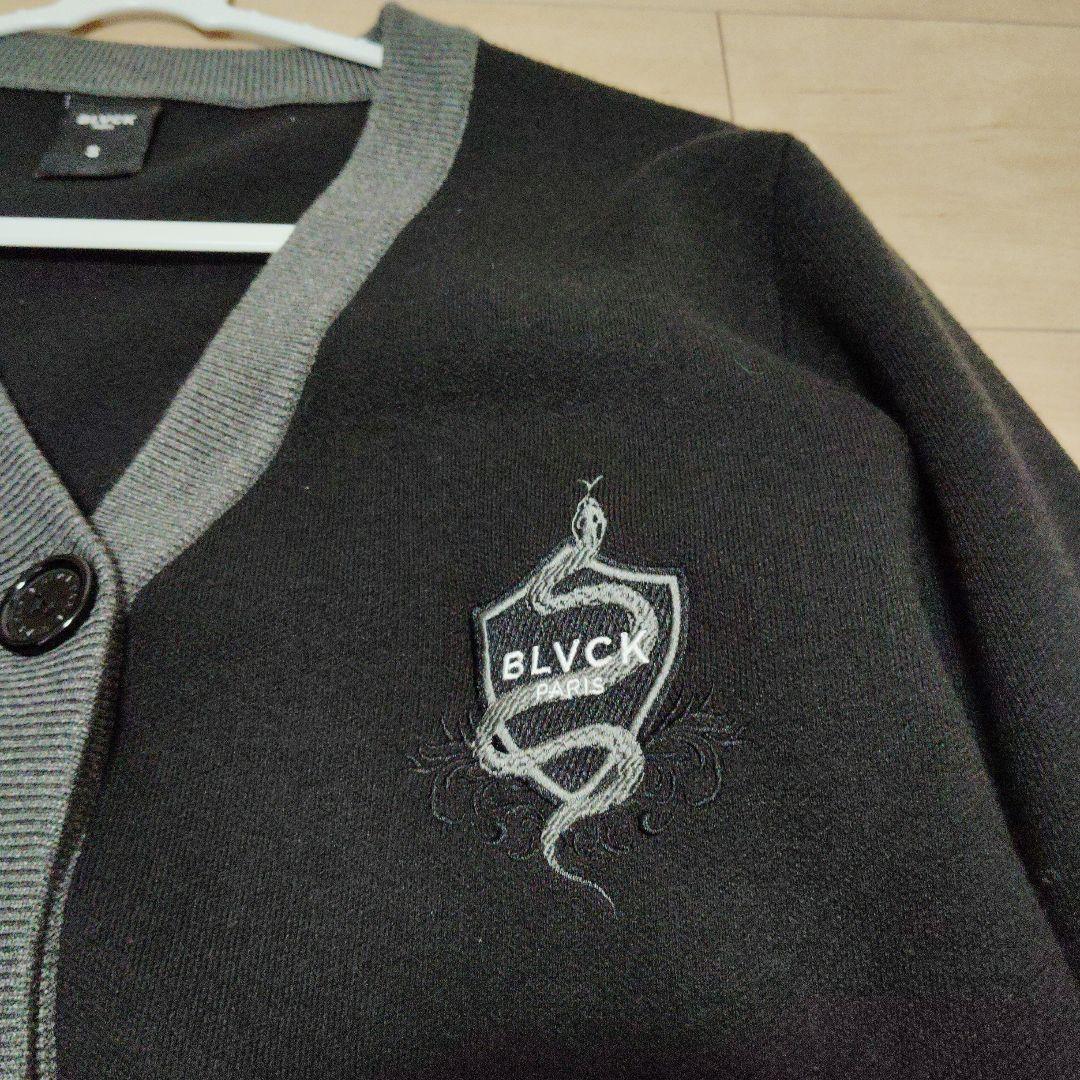 BLVCK CASHMERE BLEND CARDIGAN ブラックパリ