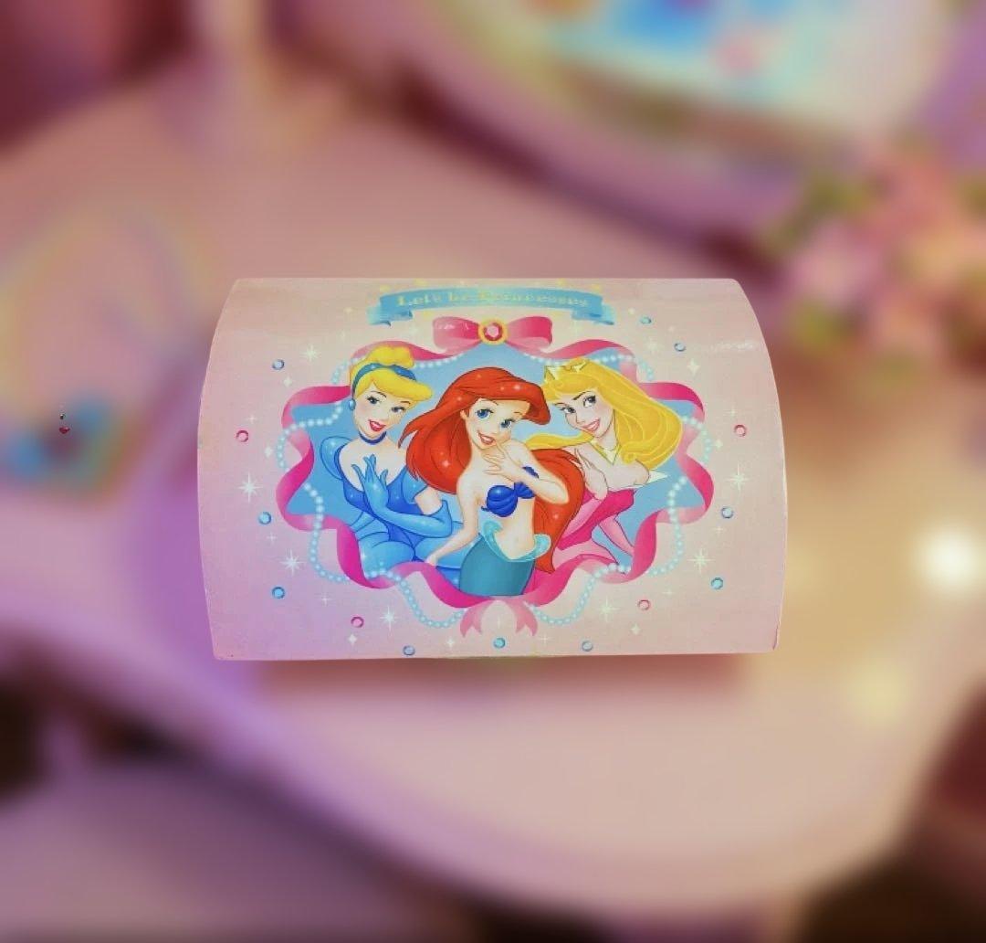 アリエルオルゴール付きジェリーボックス　小物入れ　レトロ　当時物　入手困難