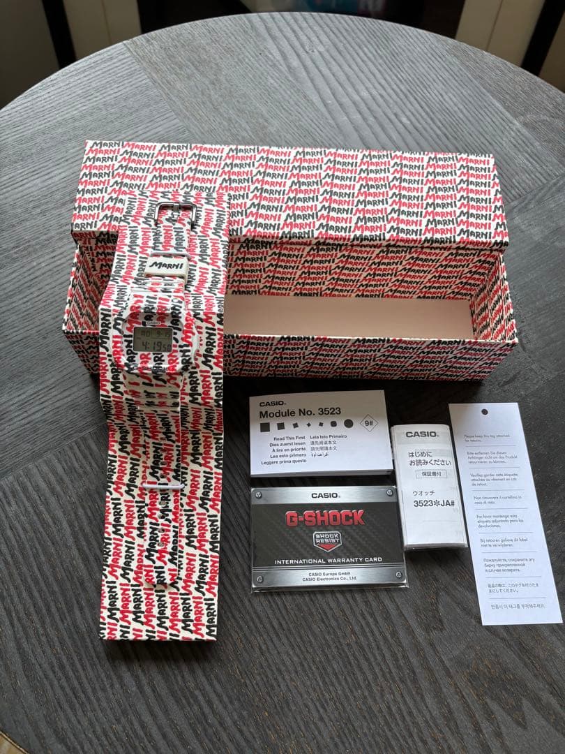 ハナ太郎　CASIO G-SHOCK マルニコラボデザイン新品未使用