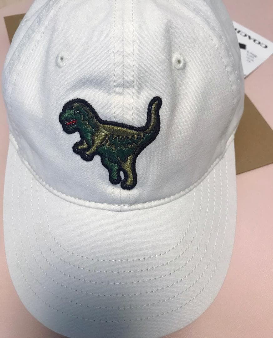 きりん 新品coach レキシー パッチ ベースボールハット サイズM/L