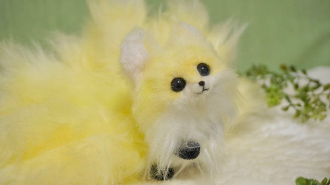 きつね(ちび陽狐) アートドール　オリジナル