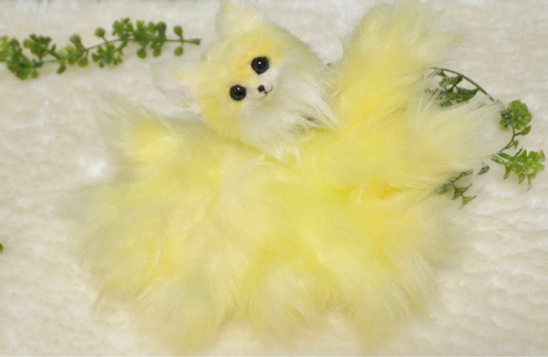 きつね(ちび陽狐) アートドール　オリジナル