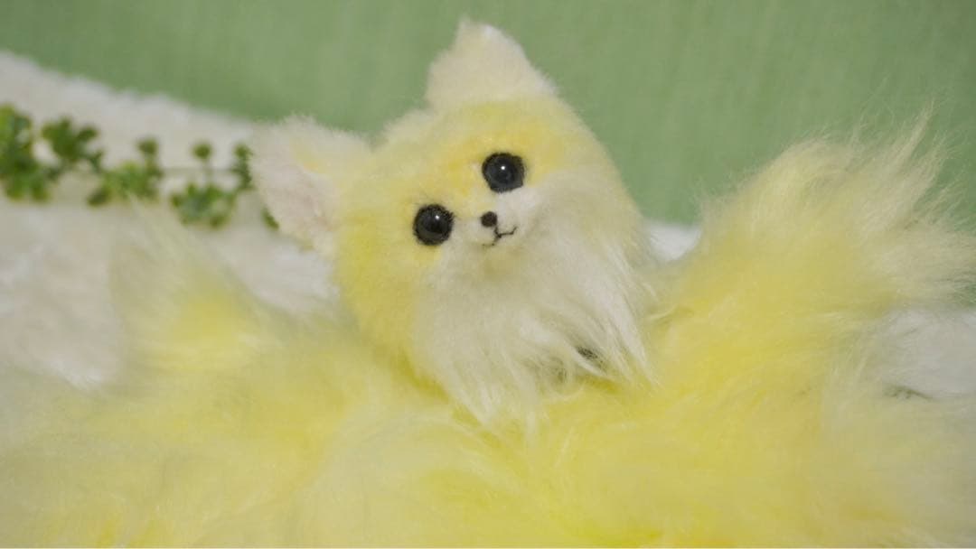 きつね(ちび陽狐) アートドール　オリジナル