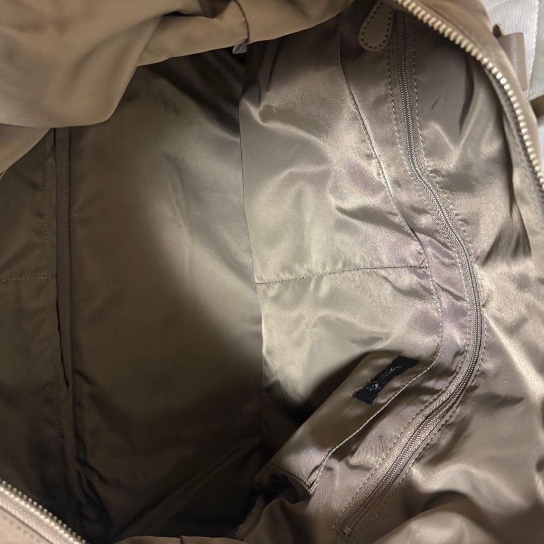 美品☆アニエスベー　大容量　ボストンバッグ　2way 茶色　ブラウン