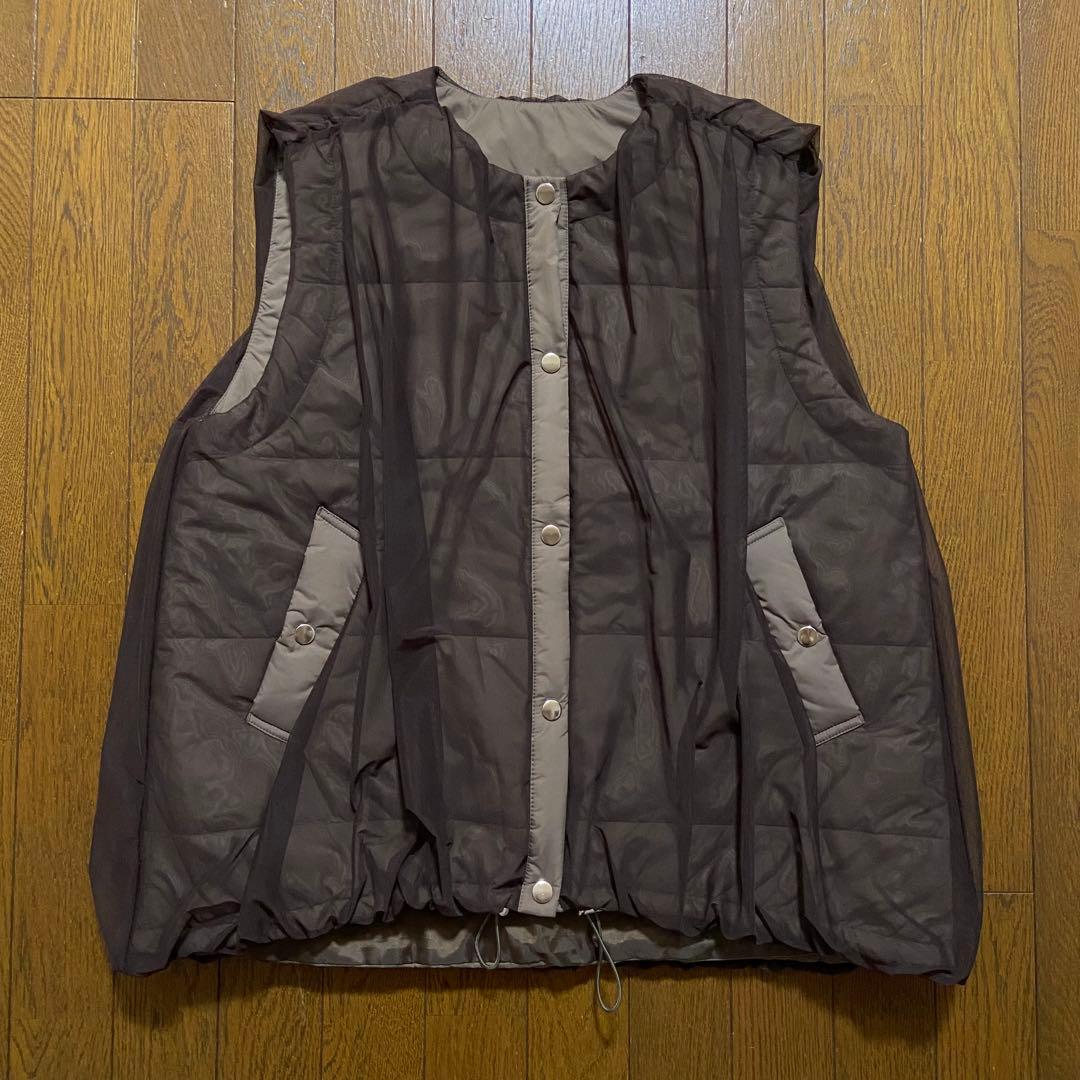 【Eito stan】チュール中綿ベスト quaranciel パンツ