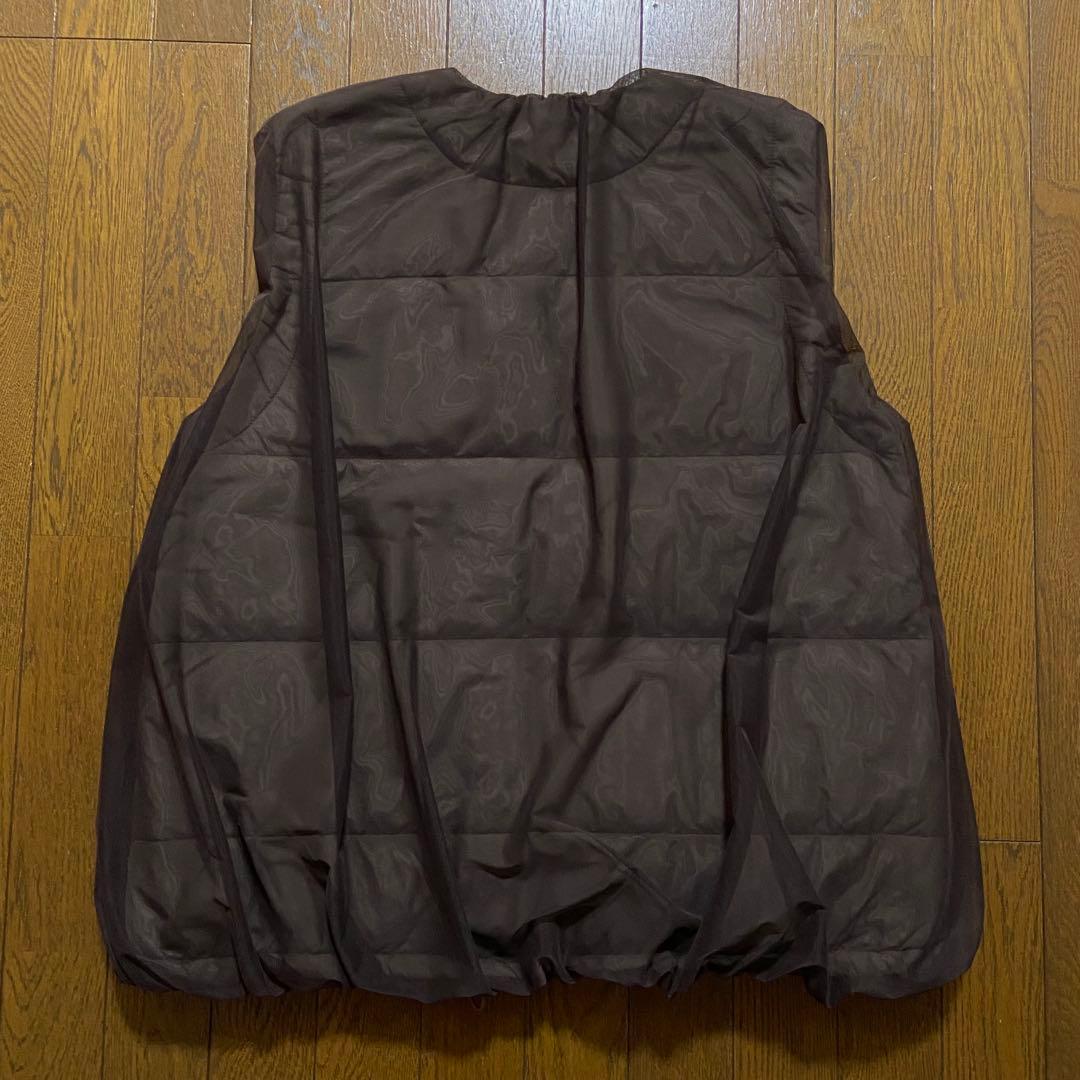 【Eito stan】チュール中綿ベスト quaranciel パンツ