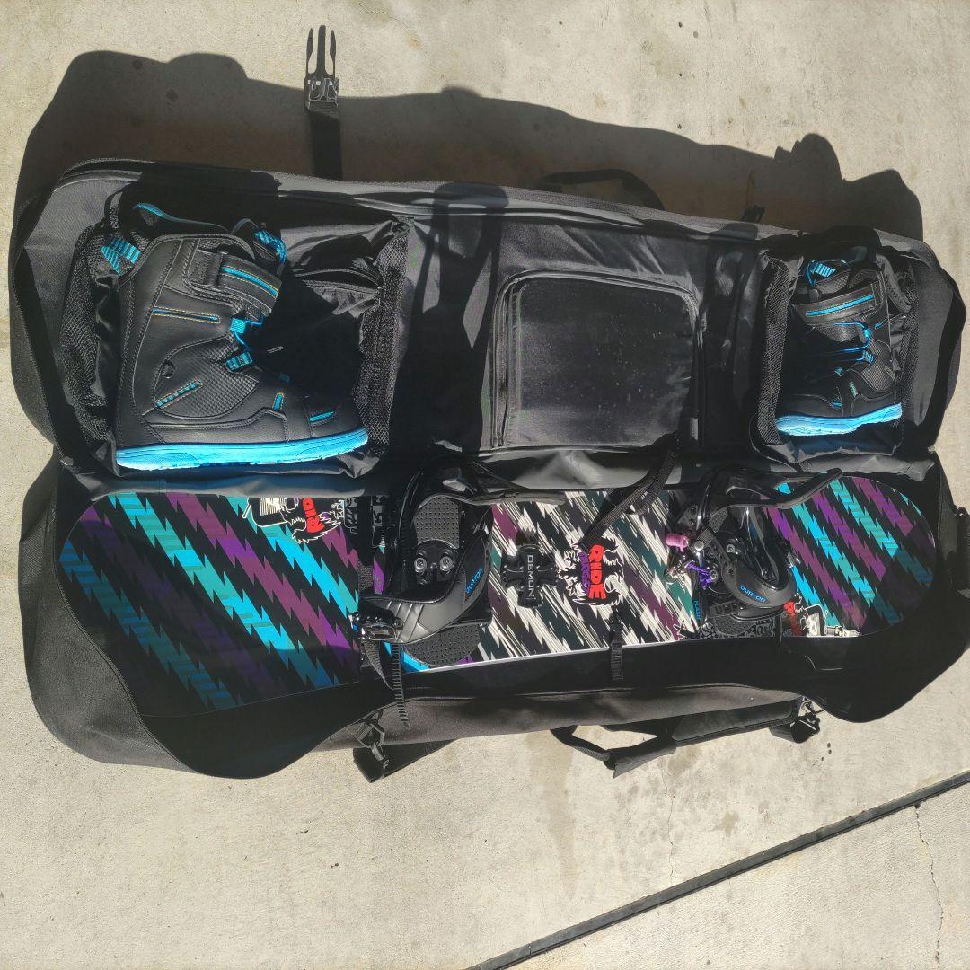 RIDE　✕　BURTON　 スノボー 152 ボード ブーツ 　4点セット