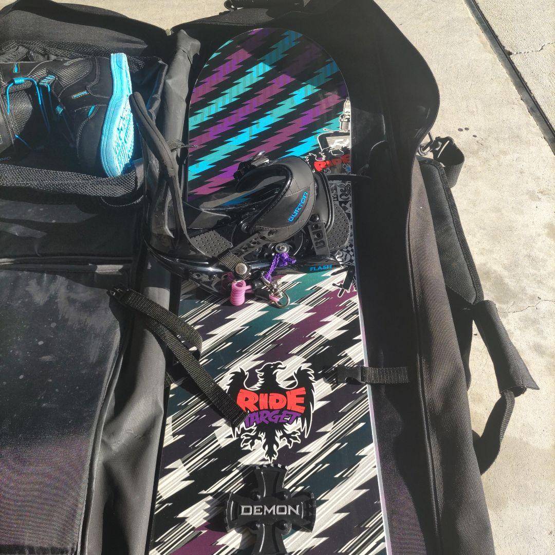 RIDE　✕　BURTON　 スノボー 152 ボード ブーツ 　4点セット