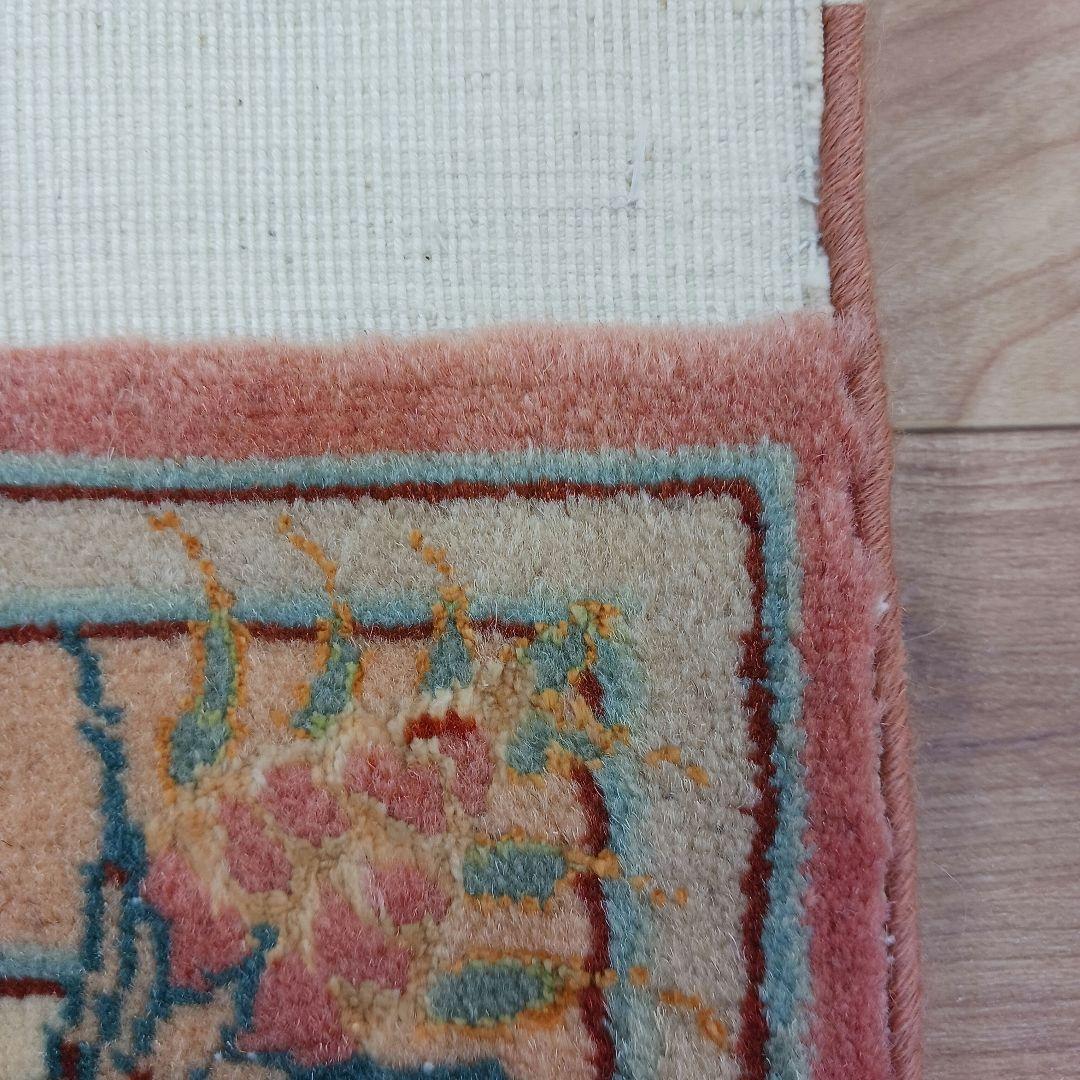 専用Y3054 ペルシャ絨毯 タブリーズ産 ザレザデ工房 ウール 手織り 3m