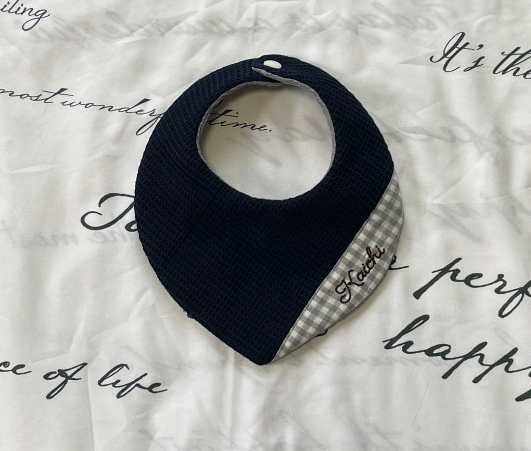 名入れ　スタイ　ハンドメイド