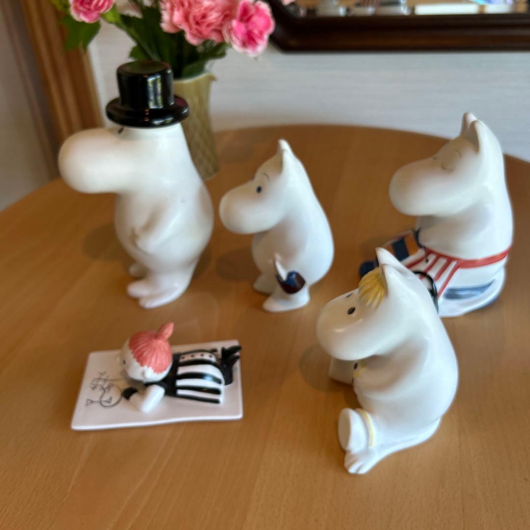 アラビア　ムーミン 陶器　フィギュアセット