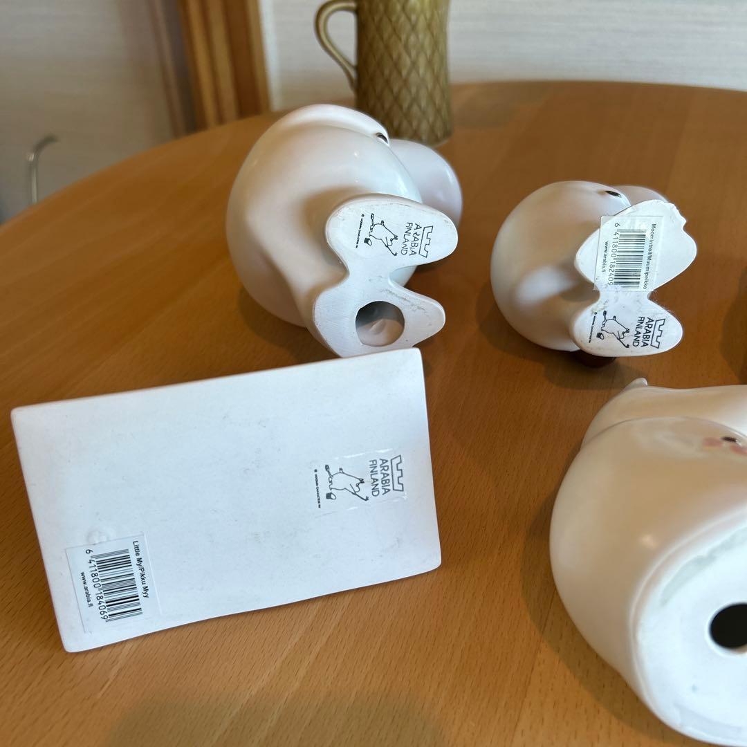 アラビア　ムーミン 陶器　フィギュアセット