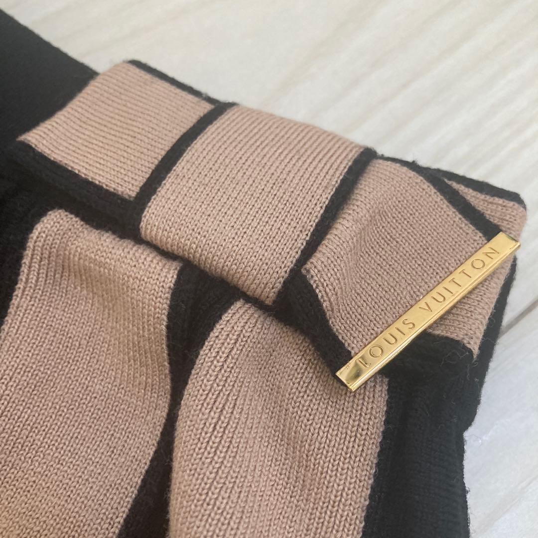 Louis Vuitton ニットフレアスカート Sサイズ 黒