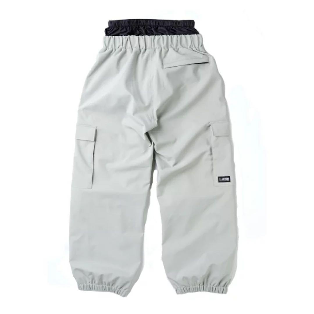 anthem スノボー用パンツ（カーキ色）