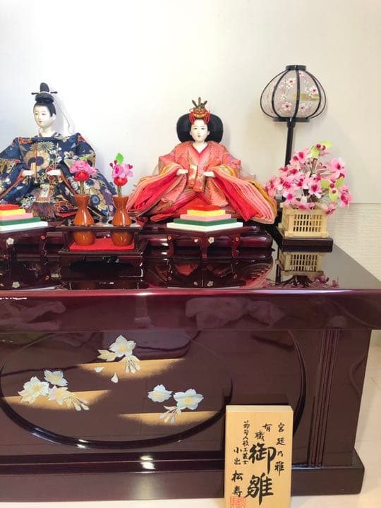 親王飾り 十一番 袋帯親王飾り