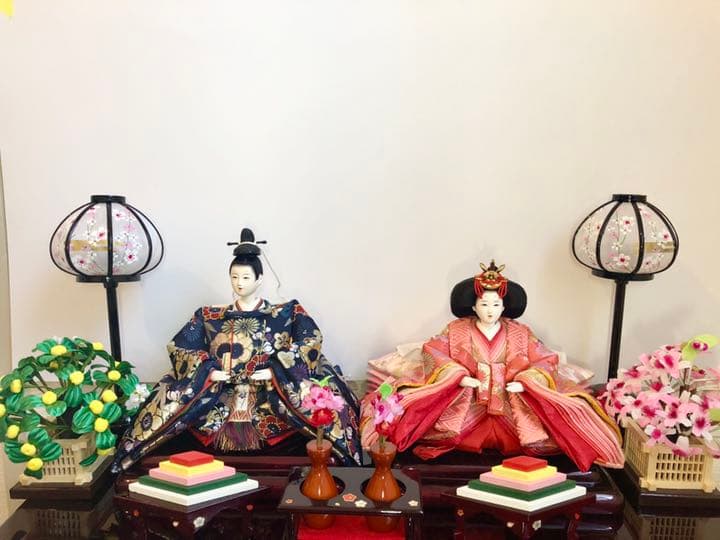 親王飾り 十一番 袋帯親王飾り