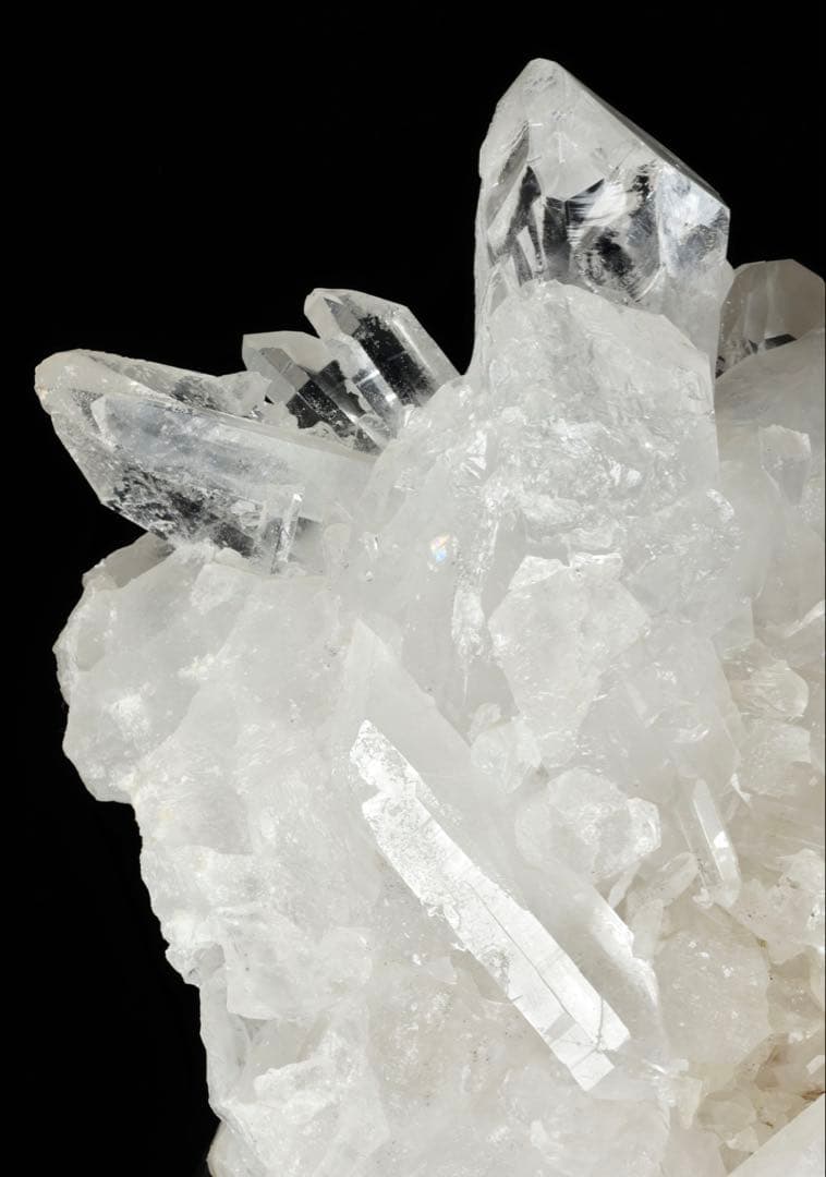 天然石 水晶クラスター 42.4kg 台座付 原石 鉱石 クオーツ クォーツ