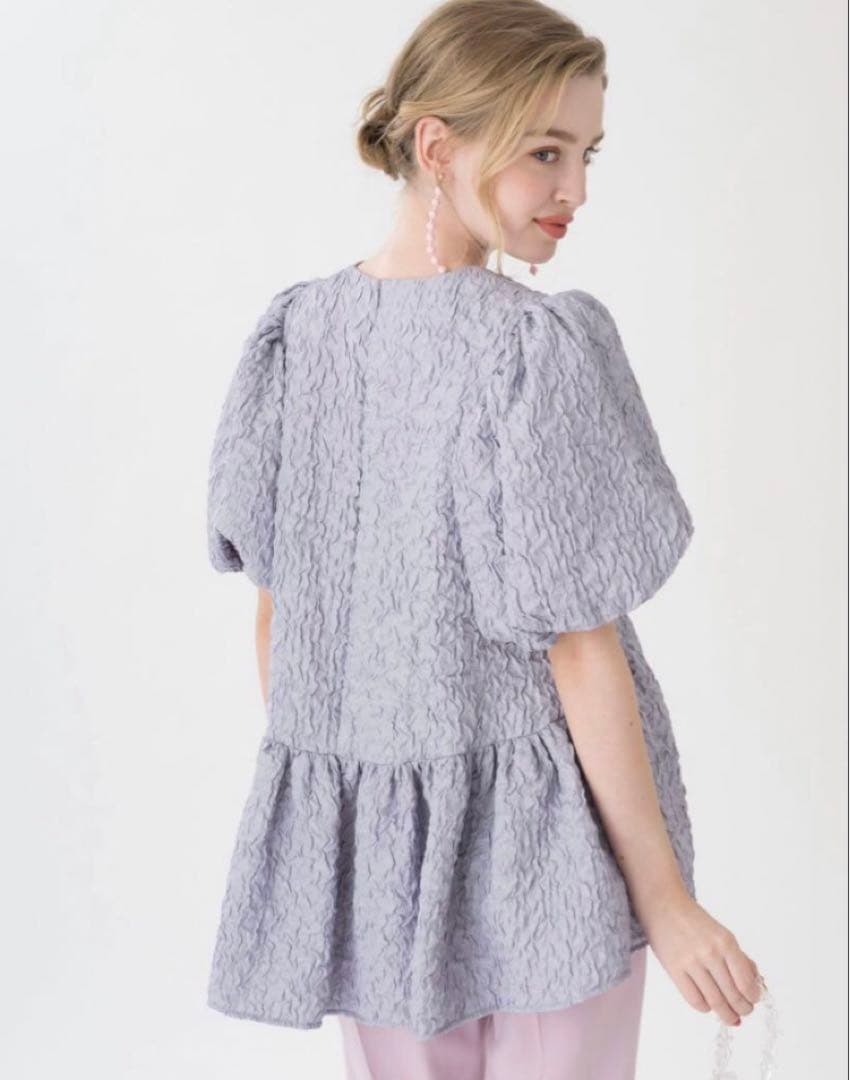 ツルバイマリコオイカワ　ペプラム　トップス 　Eleonore