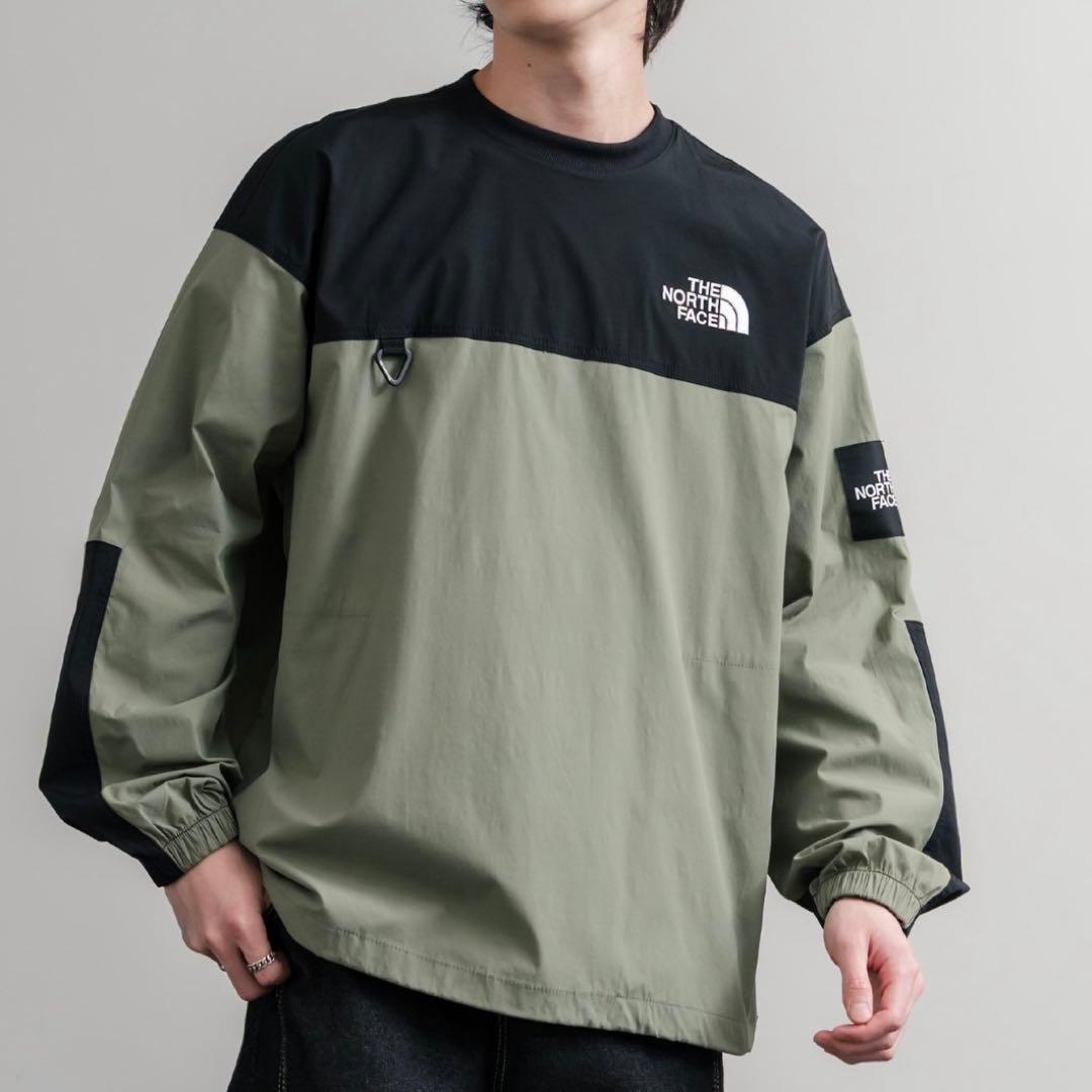 XXXL＊アルバニークルーネック　カーキ＊ロンT＊ノースフェイス＊韓国限定