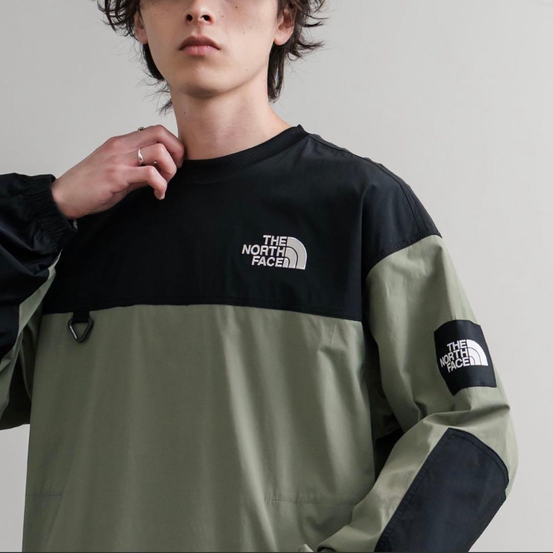 XXXL＊アルバニークルーネック　カーキ＊ロンT＊ノースフェイス＊韓国限定