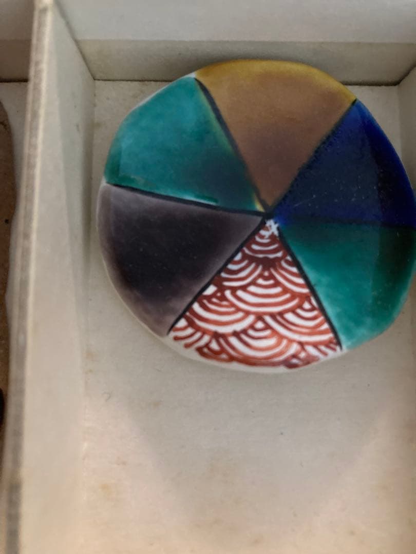 九谷焼伝統工芸　手描き箸置き