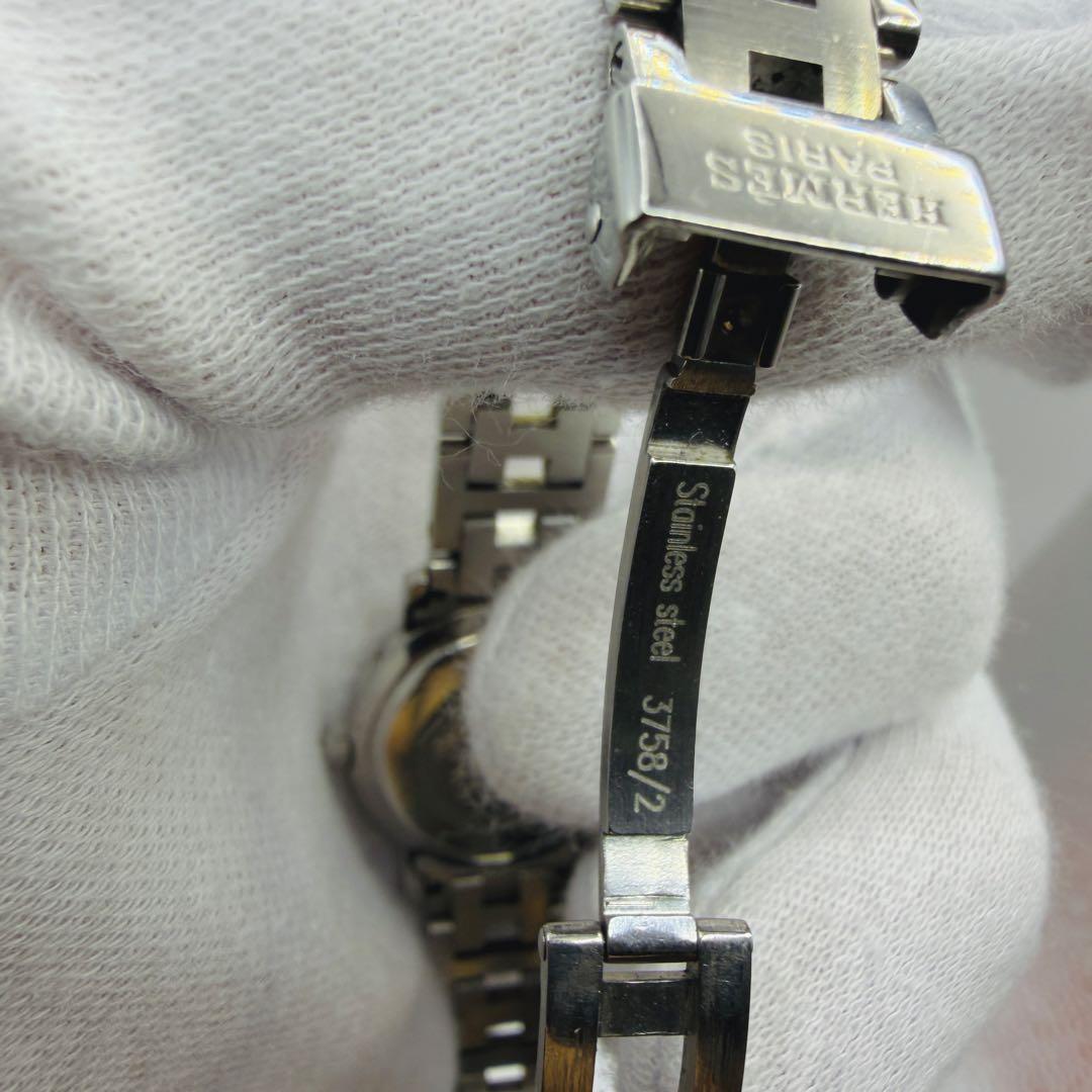 HERMÈS エルメス クリッパー クォーツ レディース 腕時計 SS 箱付