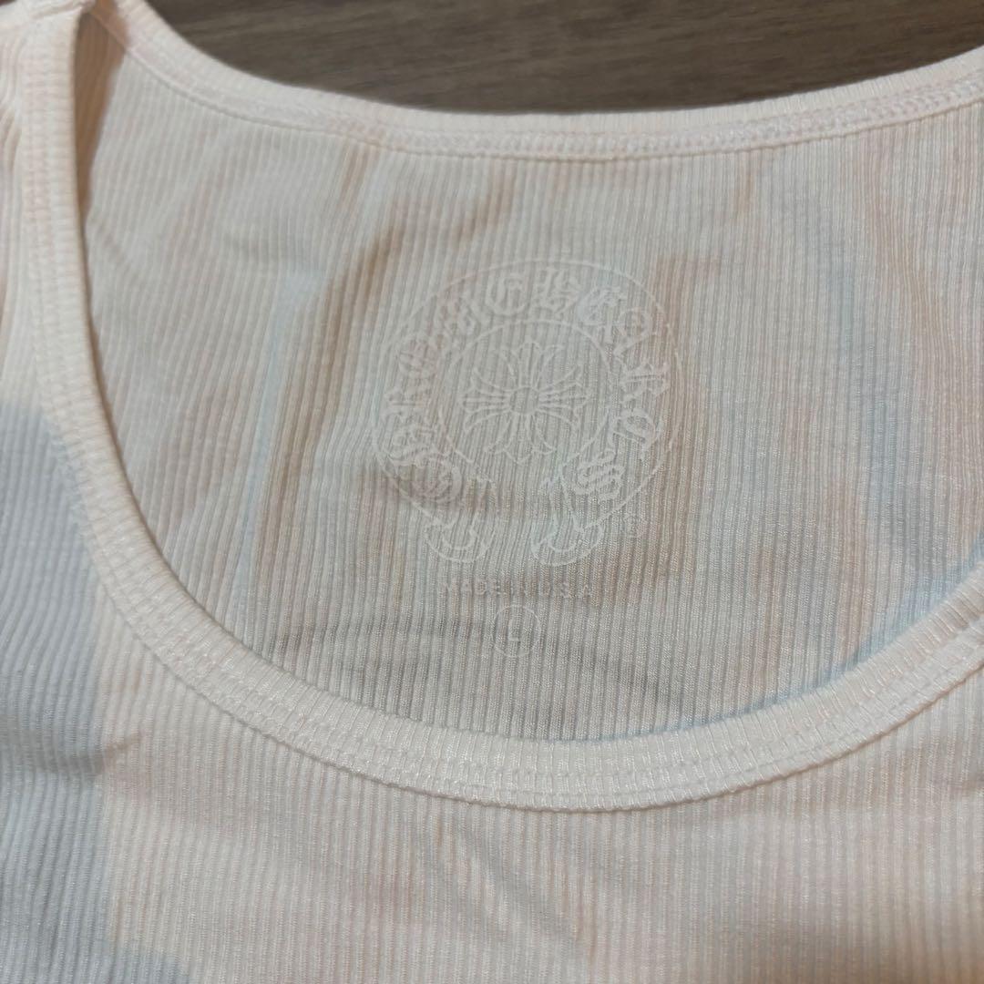 クロムハーツ ホワイト タンクトップ Lサイズ