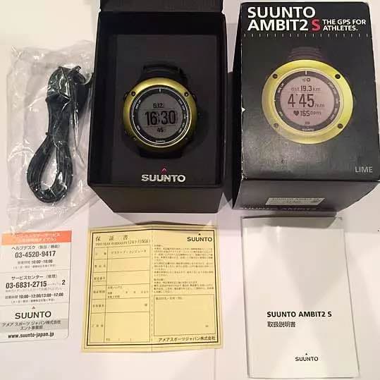 ウォーキング・ランニングウェア SUUNTO AMBIT 2S LIME