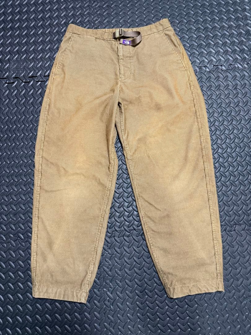 ノースフェイスパープルレーベル コーデュロイワイドテーパード パンツ　32