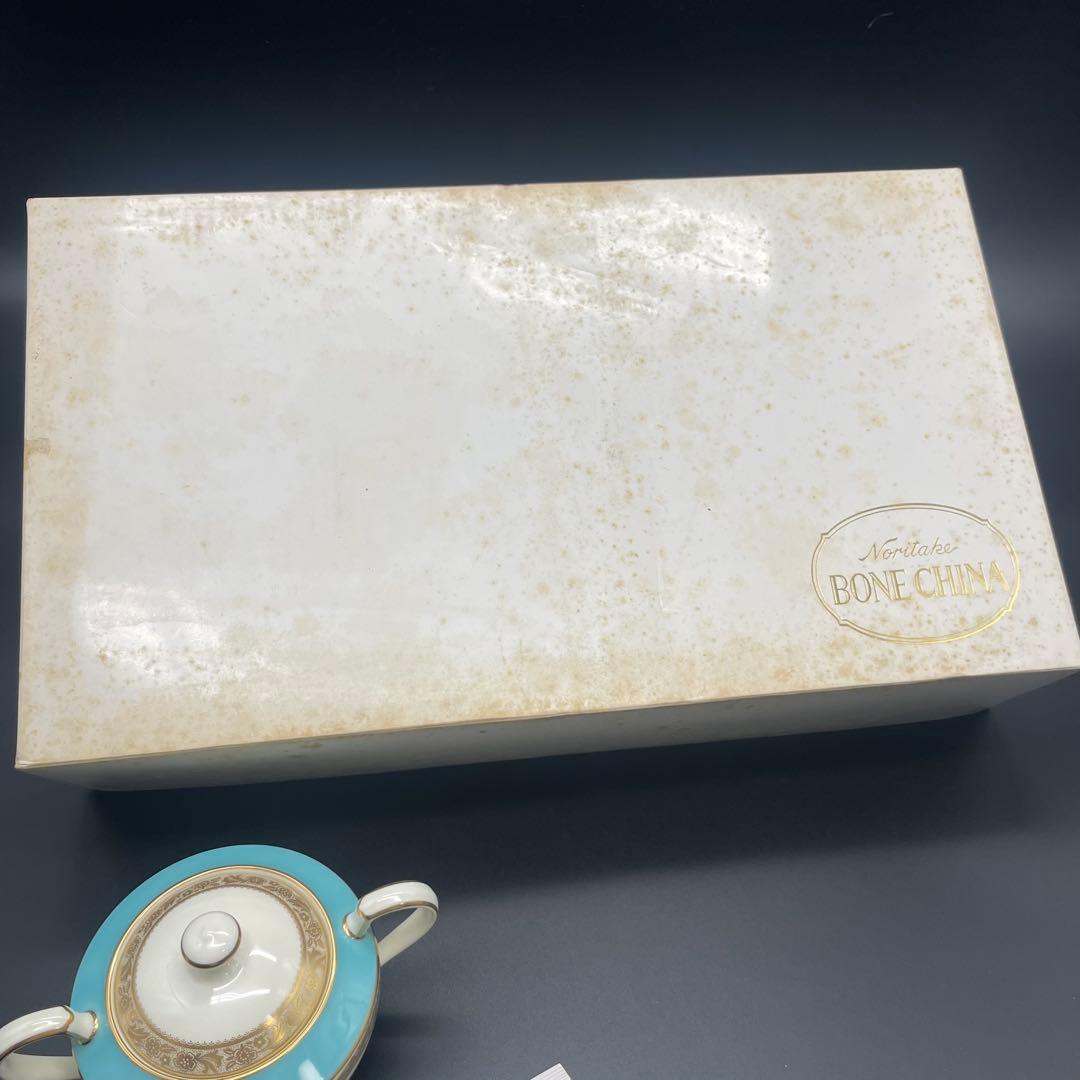 未使用品 ノリタケ SHEFFIELD カップ＆ソーサー 6客 シュガーポット