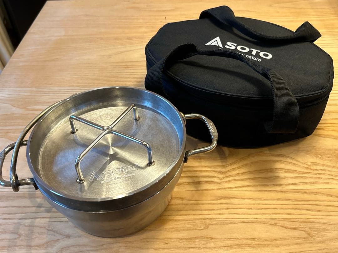 SOTO ステンレス ダッチオーブン 8インチ 収納ケースセット