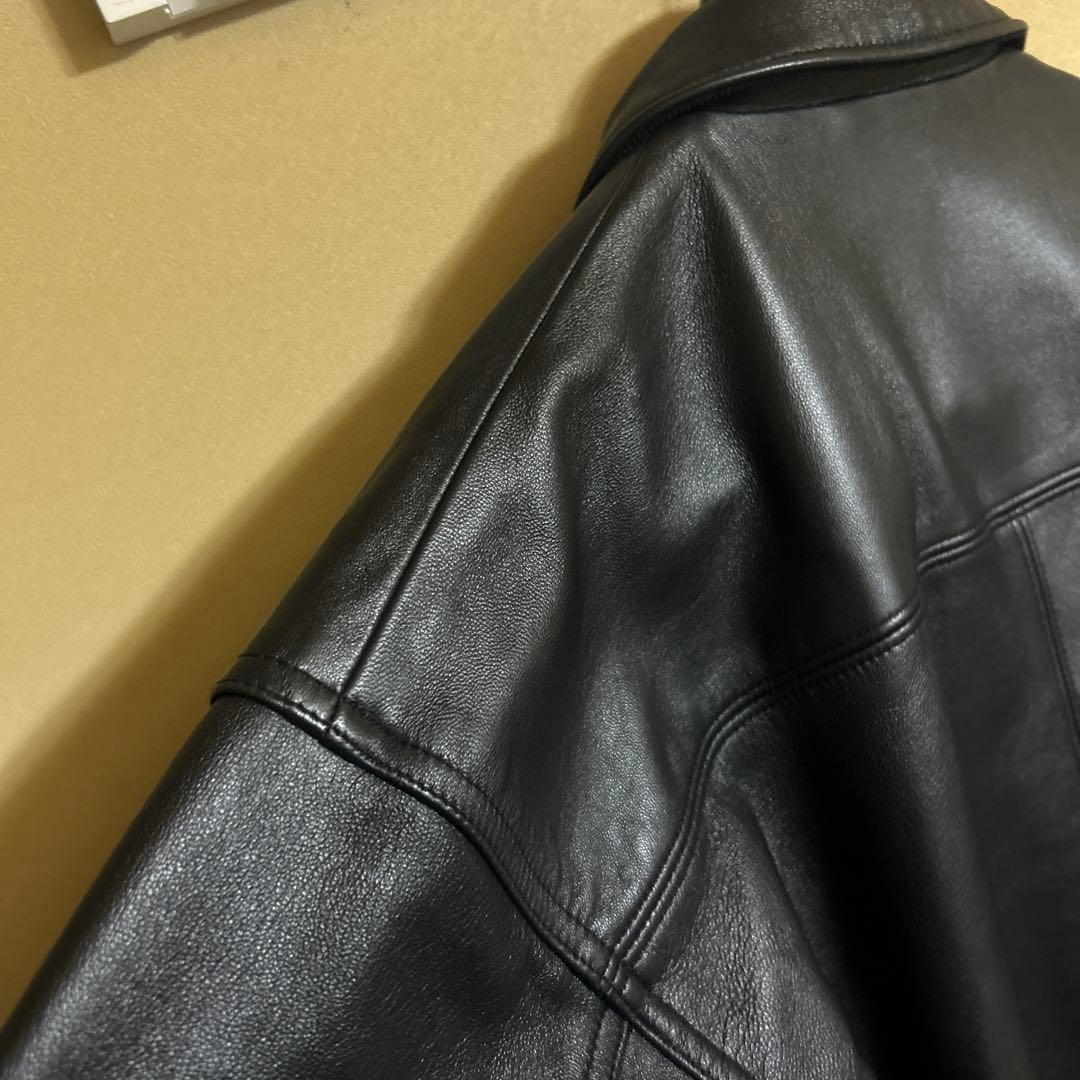 BEAMS レザー カーコート ブルゾン 23AW