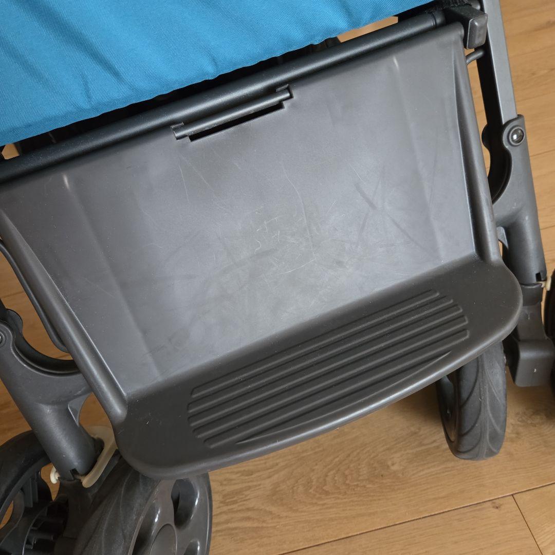 送料込み　joovy カブース 二人乗りベビーカー ターコイズ