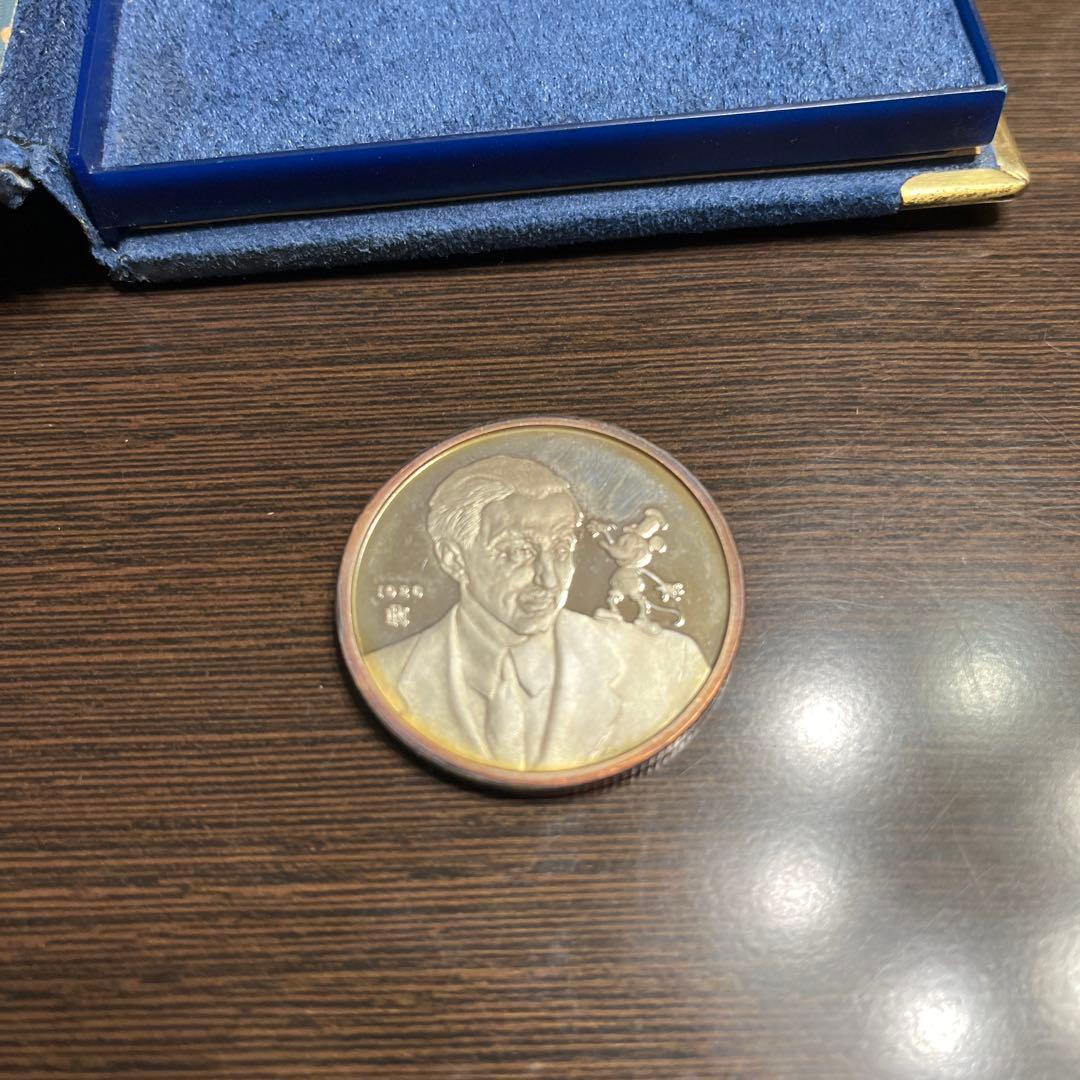 ミッキーマウス60周年記念銀貨1988年製 超レア希少品！　限定30000