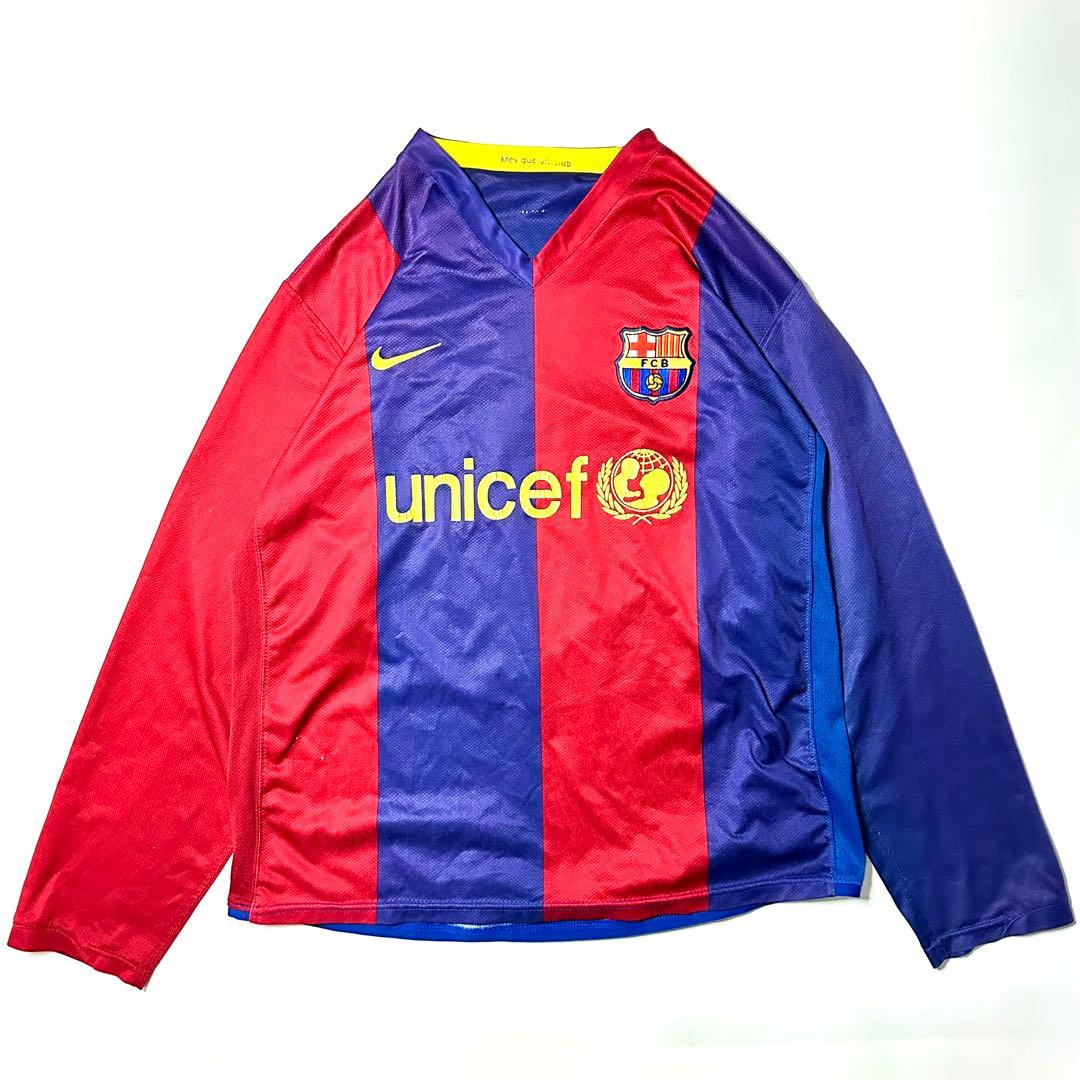 【FCバロセロナ】【2005年】ユニフォーム 長袖 サッカーシャツ ラリーガ