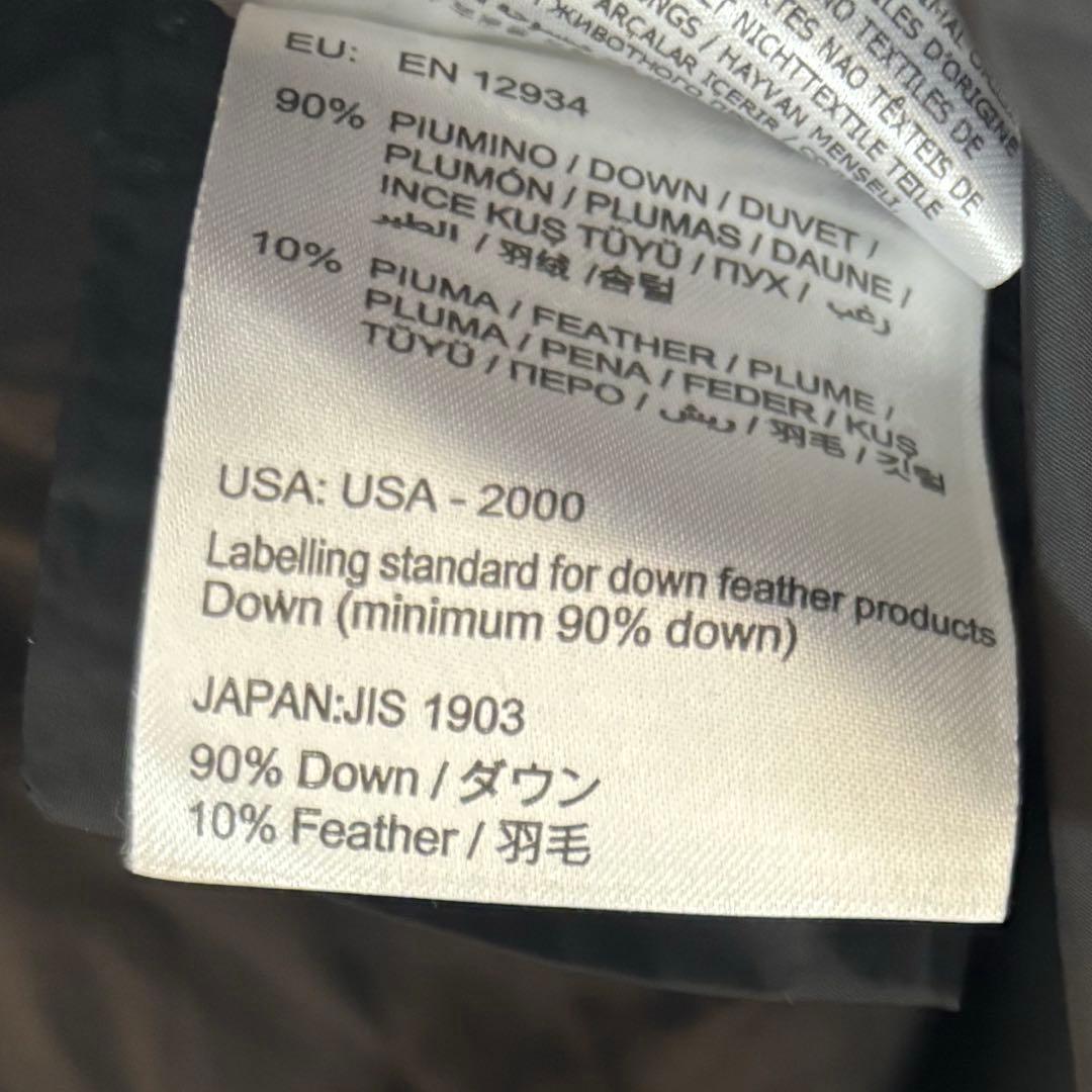 MONCLER GERBOISE ダウンコートブラック 0 モンクレール