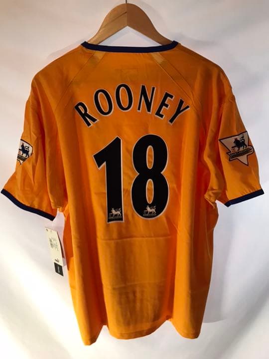 新品正規品PUMAエヴァートンFC「18」ウェイン・ルーニー半袖XLユニフォーム