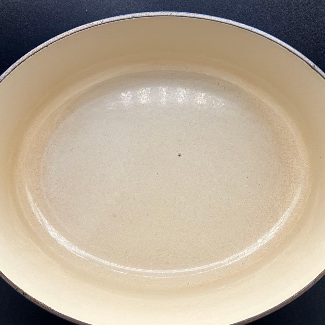 ルクルーゼ ココット・オーバル 27㎝ ブルー LE CREUSET
