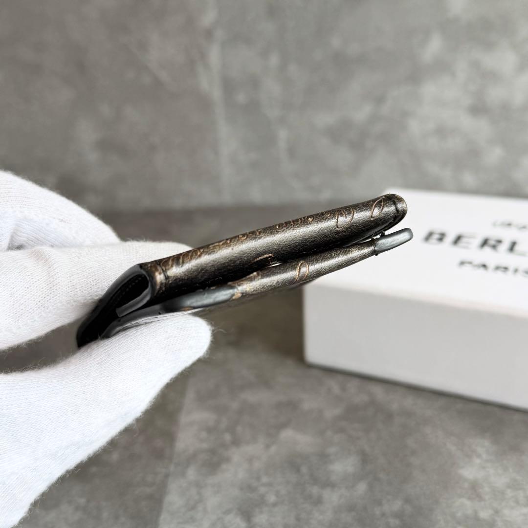 ⭐️ベルルッティ⭐️コアマキシ カリグラフィ レザー ケース ブラウン