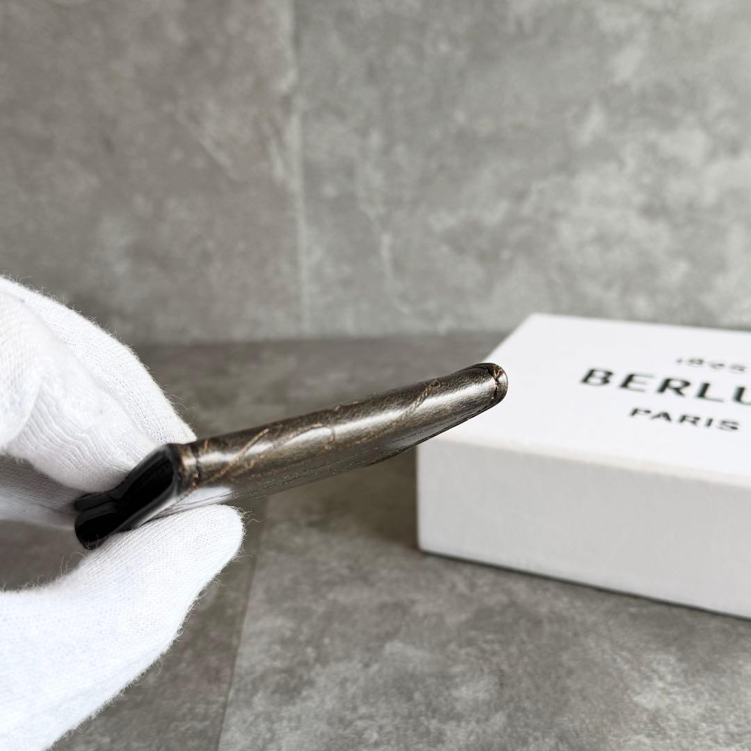 ⭐️ベルルッティ⭐️コアマキシ カリグラフィ レザー ケース ブラウン